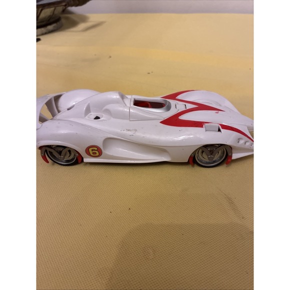 Speed Racer Mach 6 Plastic Speed Racer Movie Warner Brothers M4210 2008 - Picture 6 of 11